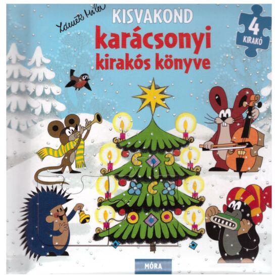 Zdenek Miler - Kisvakond karácsonyi kirakós könyve